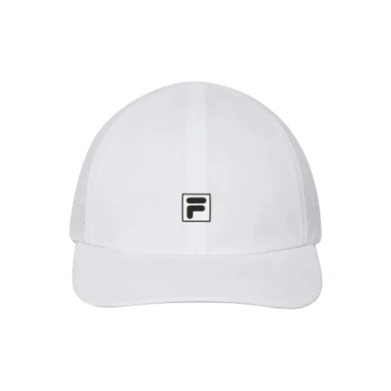 FILA Nylon, Polyurethane Baseball Caps Unisex White-0