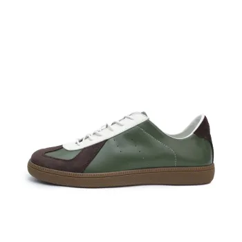ESTEE GEEA Coverage Slip Resistant Abrasion Resistant Lightweight Breathable Low Top Skateboard Shoes Men's Green