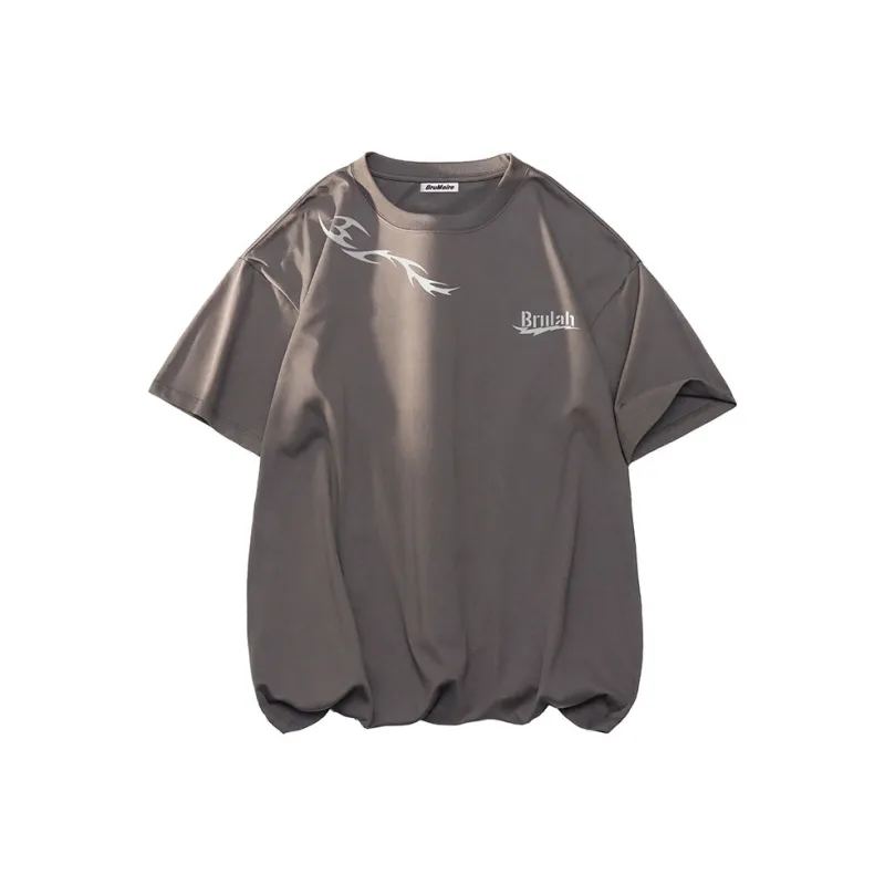 BRUMAIRE T Shirt Unisex Black Comes With Random Print Short Sleeved Shirt-18