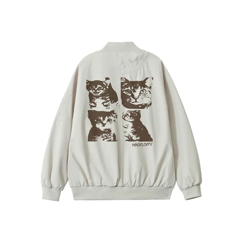 YOSICIL Jackets Coats Unisex Ecru-7