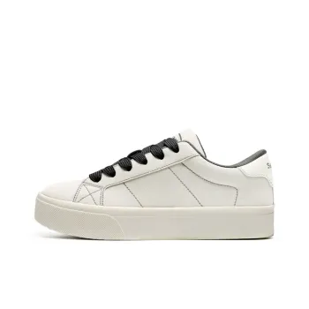 Little Red Man Anti Slip And Wear Resistant Height Increasing Low Top Skateboard Shoes Women's