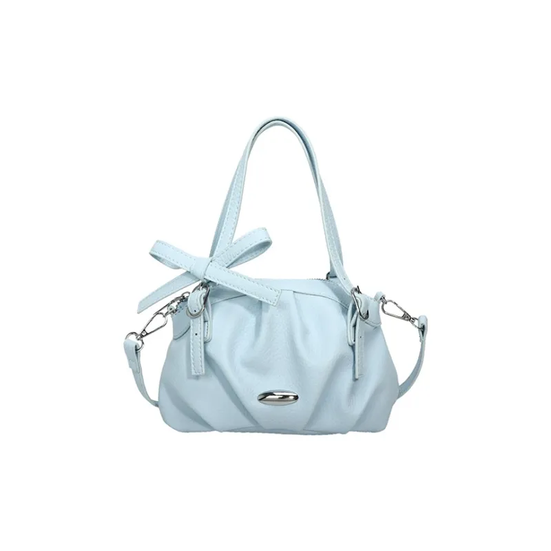 Single Warehouse PU Shoulder Bag, Crossbody Bag, Handbag Women's Ecru/Yellow/Pink/Blue/Black-14