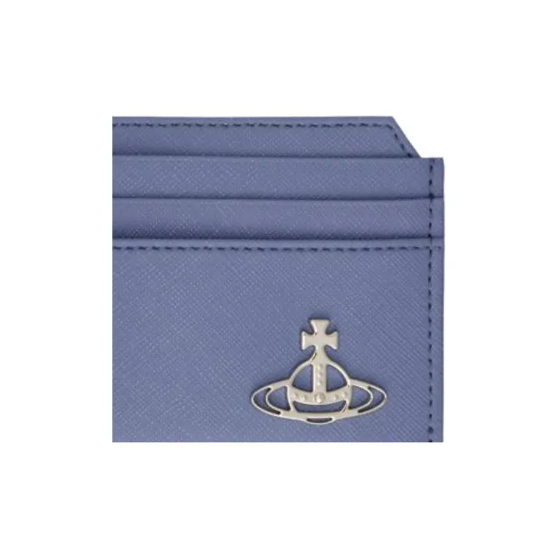 Vivienne Westwood Artificial Leather Card Holder Women's Blue-2