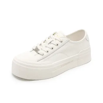 BAFFN Low Top Skateboard Shoes Women's White