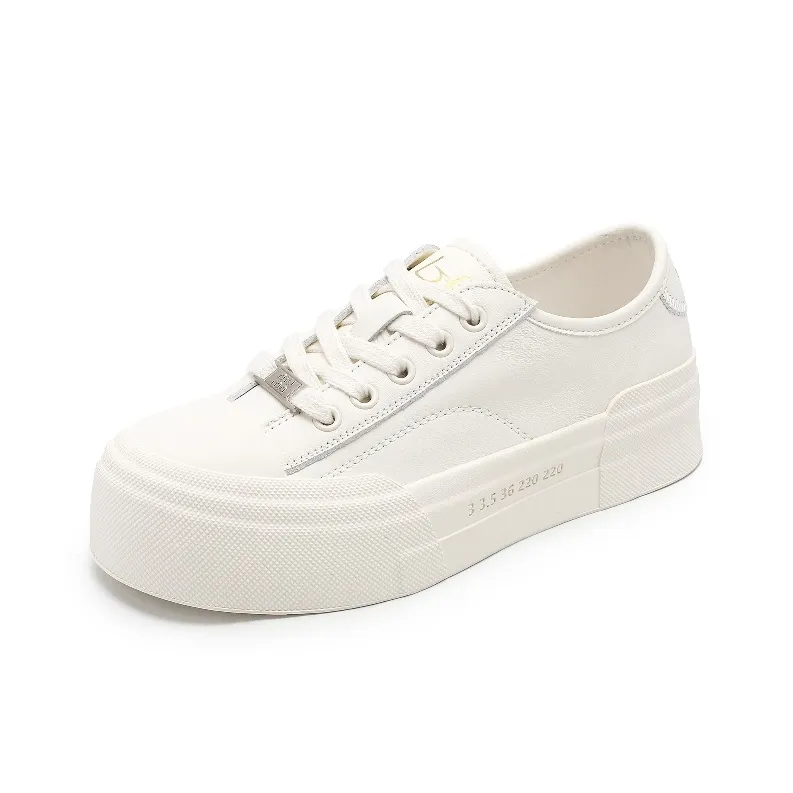 BAFFN Low Top Skateboard Shoes Women's White-0