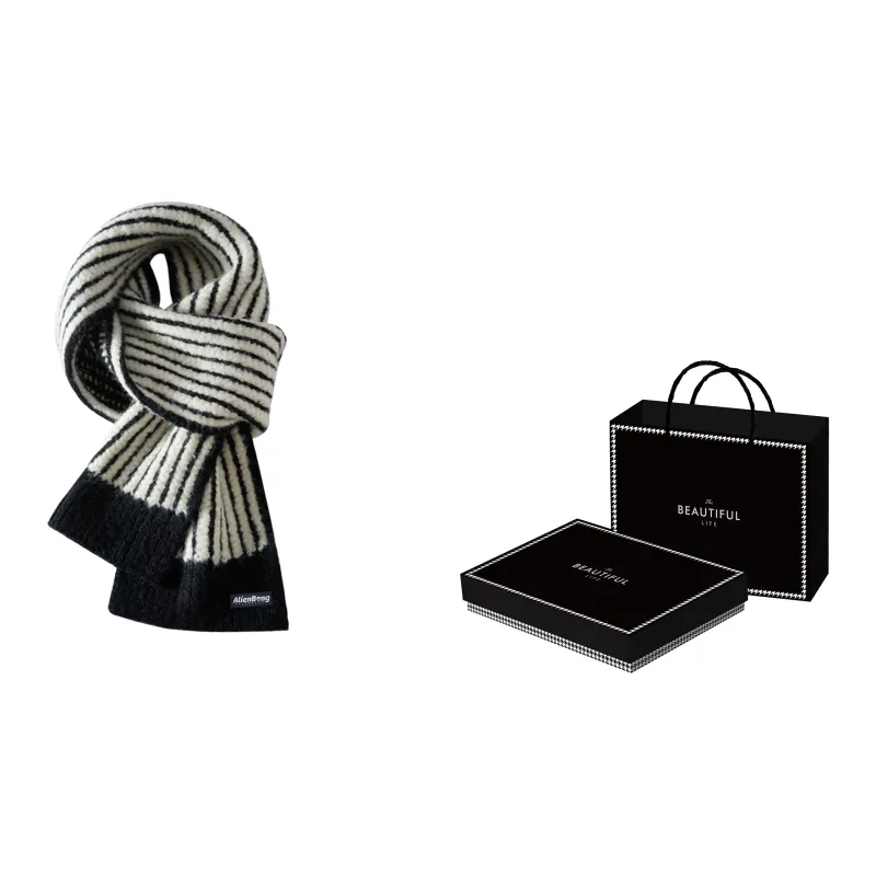 ALIEN BANG Knit Scarves Unisex-3