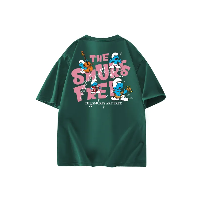 The Smurfs T Shirts Unisex-10