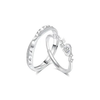 MISS TOOYA Sterling Silver Rings Unisex