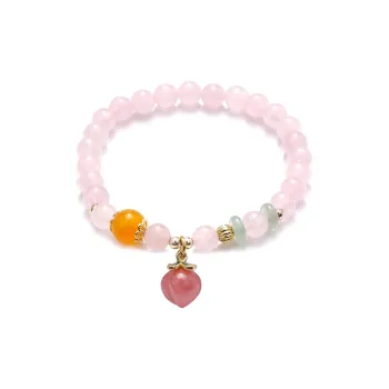 MEOBURLIY Colored Glaze Bracelets Women's