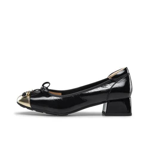 KANGNAI Chunky Heel High Heels Women's