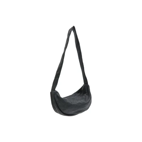 ST. AGNI Lambskin Crescent Bag Shoulder Bag Regular Women's Black