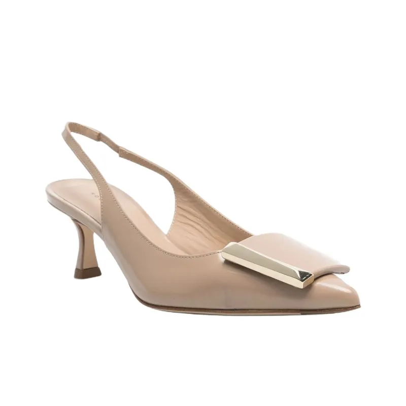 Roberto Festa Medina Slim Heel High Heels 5cm Women's Beige-2
