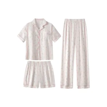 Gongdie Pajama Set Women's Light Pink
