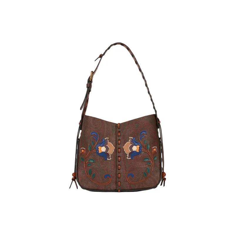 ETRO Acrylic Shoulder Bag Women's Umber-0