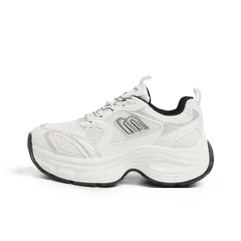 Moon Veil Low Top Chunky Sneakers Women's White