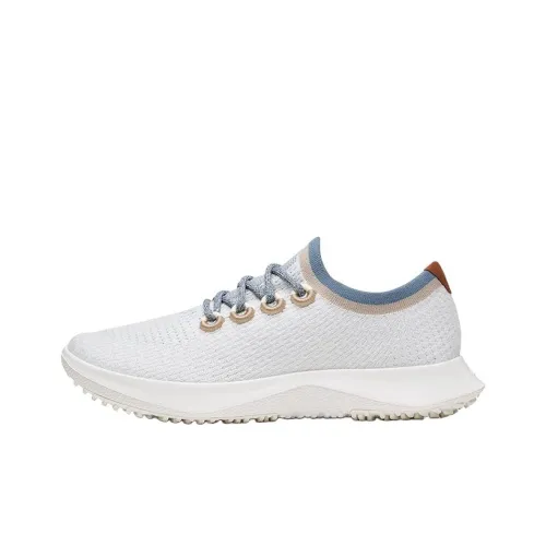 Allbirds Tree Dasher Low Top Casual Shoes Men's White Blue