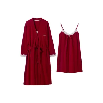GRACE TOPIC Pajama Set Women's Red