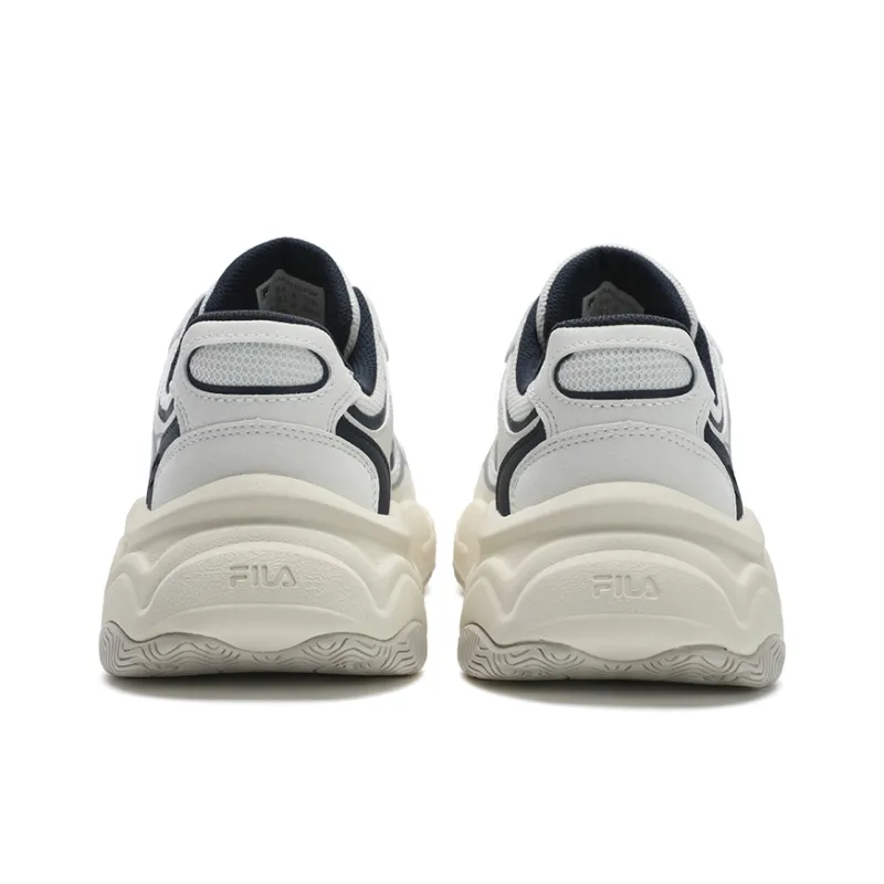 FILA MARS 4 Low Top Running Shoes Men's White Blue-3