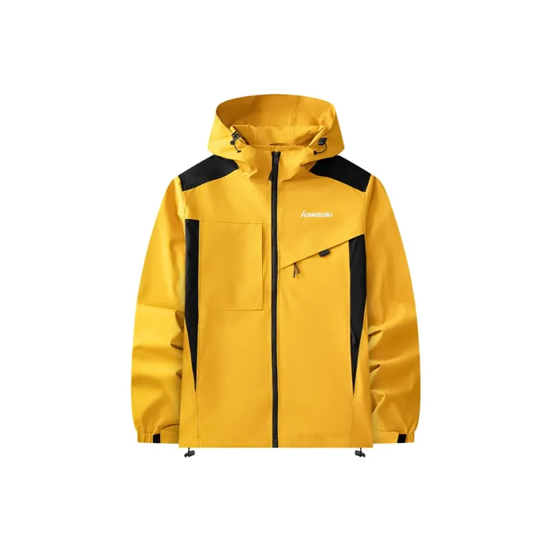 Kawasaki Waterproof And Windproof Windbreaker Jacket Unisex-21