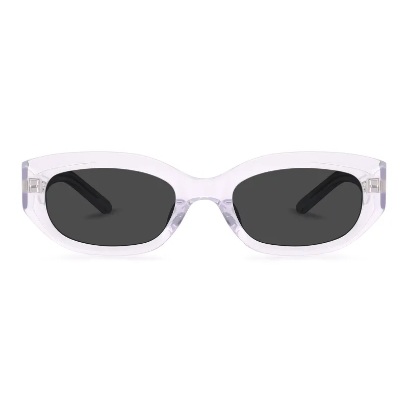 SUYAN Plate Frame Irregular Shape Sunglasses Unisex-2