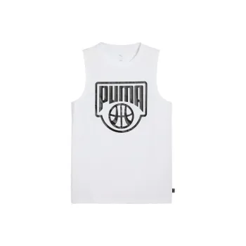 PUMA Tank Tops Men White