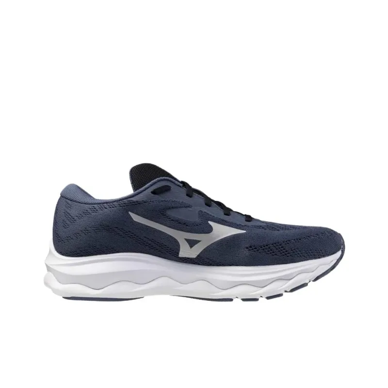 Mizuno WAVE SERENE Anti Slip Wear Resistant Low Top Casual Running Shoes Men's Dark Blue-1