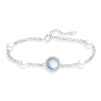 OSSINMI S925 Silver Bracelets Women's