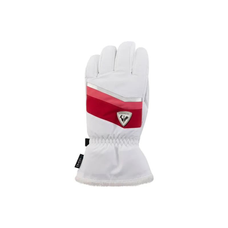 ROSSIGNOL Polyester Gloves Women's White-1