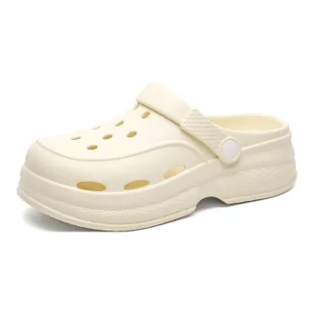 Darcy Sen Sandal Slippers Beige/White/Black