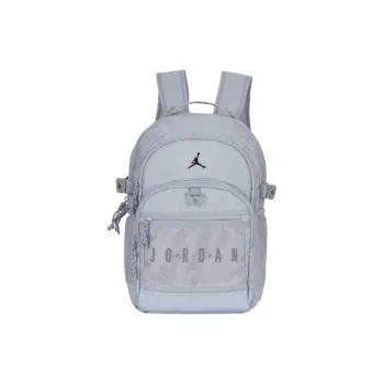 Jordan Polyester Backpack Unisex Light Wolf Gray