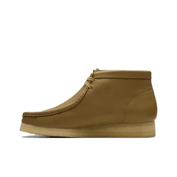 Clarks Wallabee Ankle Boots Men's Dark Olive
