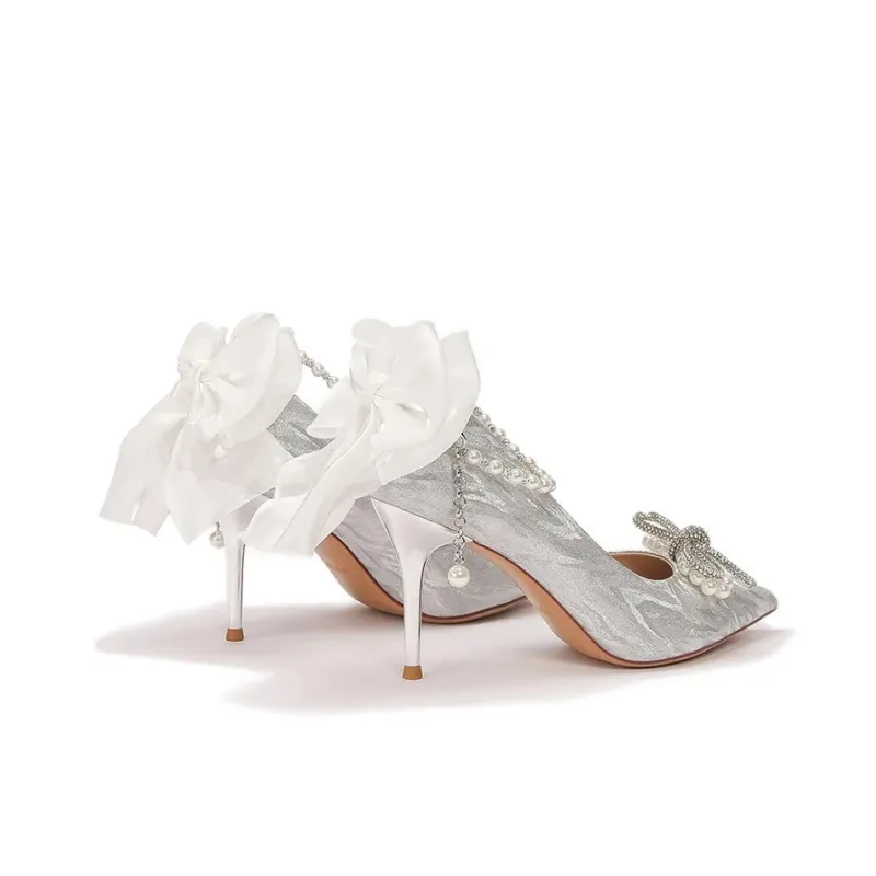 Dawei's House Slim Heel High Heels Women's-14
