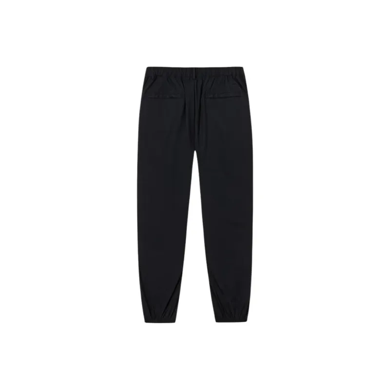 CHAOJIANTA Knitted Sweatpants Men's Basic Black-1
