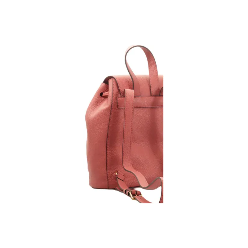 COCCINELLE Beat Calfskin Backpack Women's Pink-4