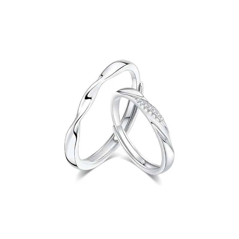 MISS TOOYA S999 Fine Silver Rings Unisex-0