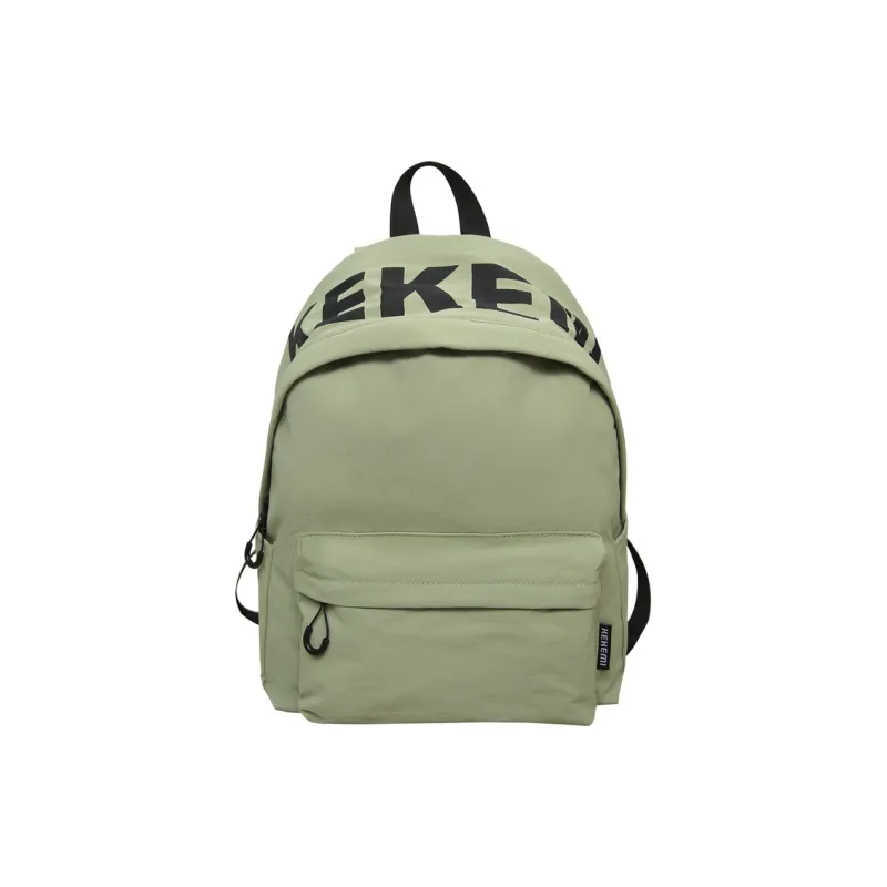 XIANGSU Nylon Backpack Unisex White/Black/Orange/Green/Purple-15