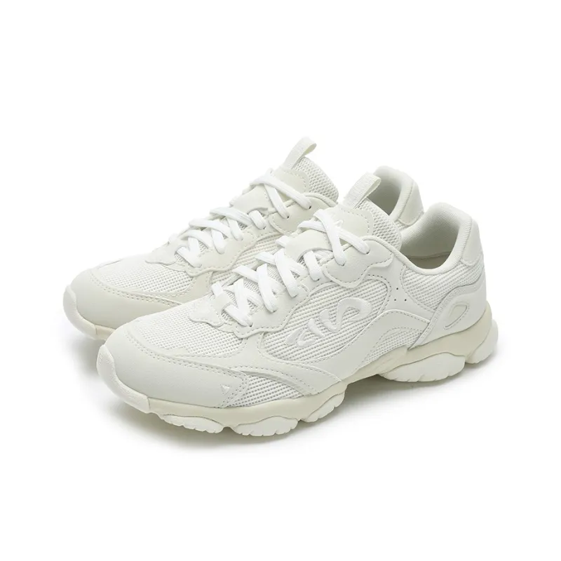 FILA FLUID 6 ST Slip Resistant, Abrasion Resistant, Breathable Low Top Running Shoes Women's White Yellow-2