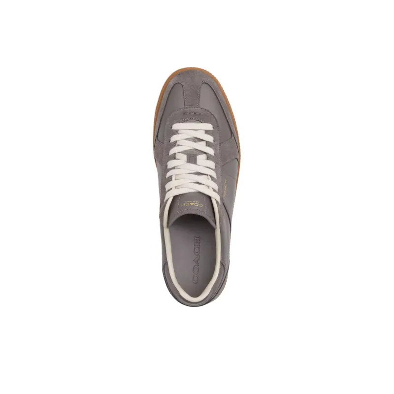 COACH Ellis Low Top Skateboard Shoes Women's Gray-3