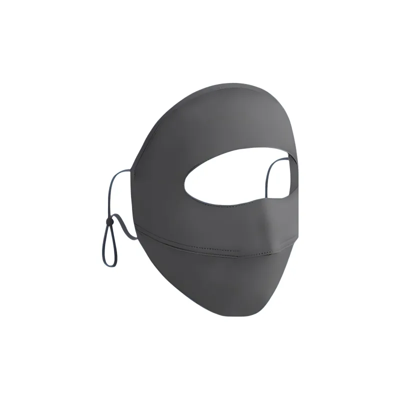 Warrior Polyamide Elastane Sun Protection Masks Unisex Gray Black-1
