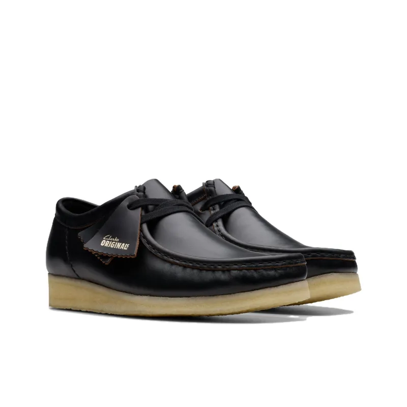 Clarks Wallabee Casual Shoes Men's Black-2