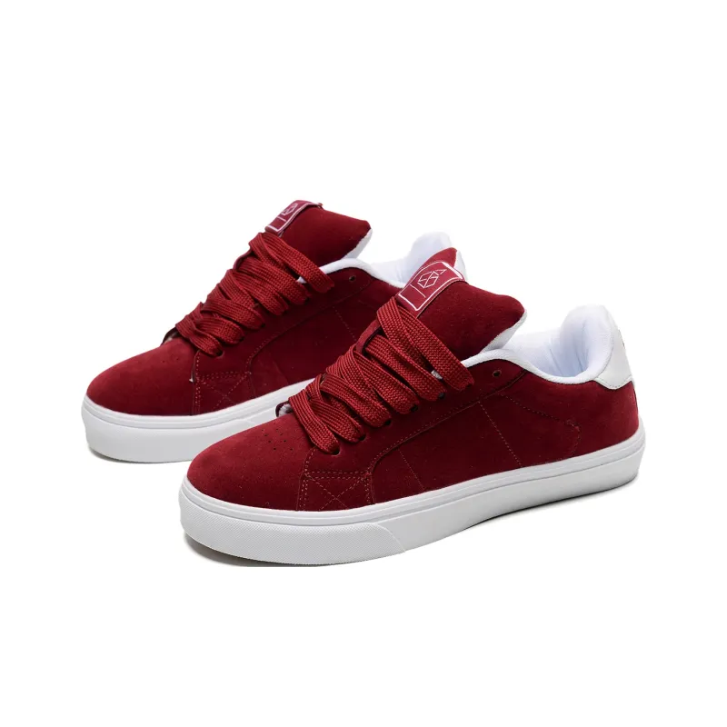 T628 Puffy Shoes Slip Resistant, Abrasion Resistant, Lightweight Low Top Skateboard Shoes Unisex-6