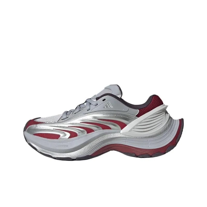Adidas XLG MTW Collection Anti Slip Wear Resistant Low Top Casual Running Shoes Unisex Silver-0