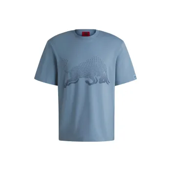 HUGO T Shirts Men Blue