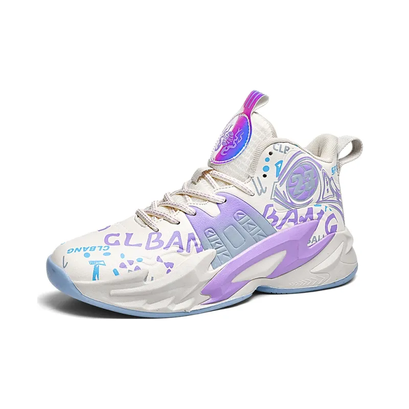 TONYBEAR Breathable Mid Top Basketball Shoes Unisex-0