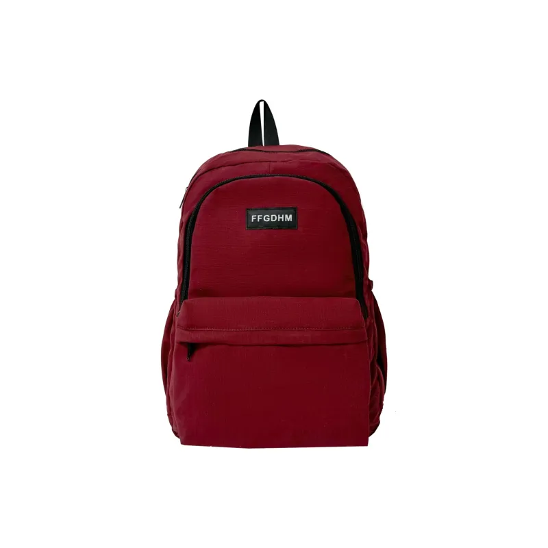 AUNG Composite Cloth Backpack Unisex Multicolor-4