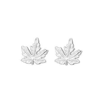 QUIET LOVE S999 Fine Silver Stud Earrings Women's