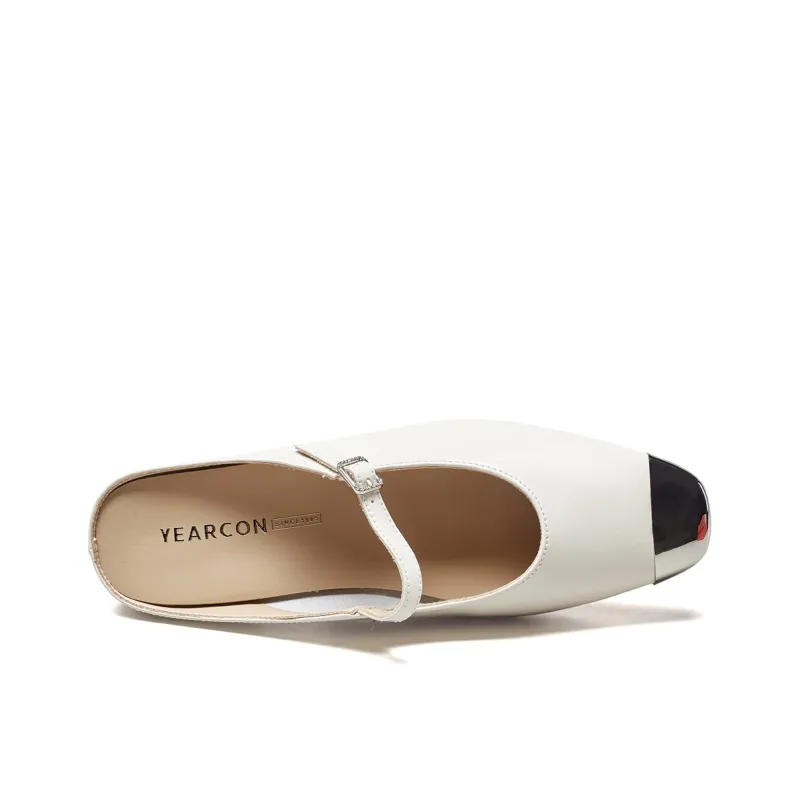YEARCON Rubber Sole Slip Resistant Wrap toe Slippers Women's-10