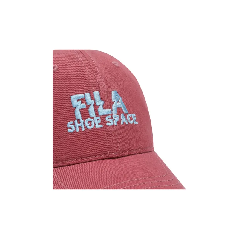 FILA Lifestyle Cotton Baseball Caps Women's Rock Rose Red-4