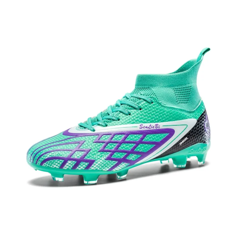 King Jinmai AG Rubber Short Studs Cushioning Slip Resistant Abrasion Resistant Impact Resistant Soccer Shoes Unisex-0
