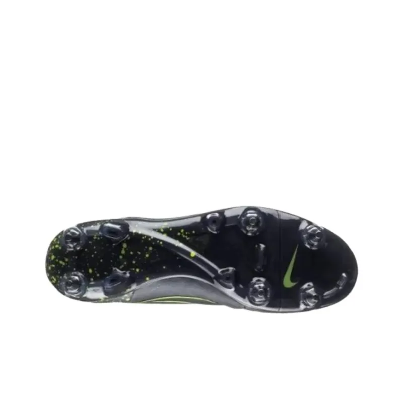 Nike Tiempo Legend 5 Cushioning Slip Resistant Support Soccer Shoes Men's Black Yellow-3